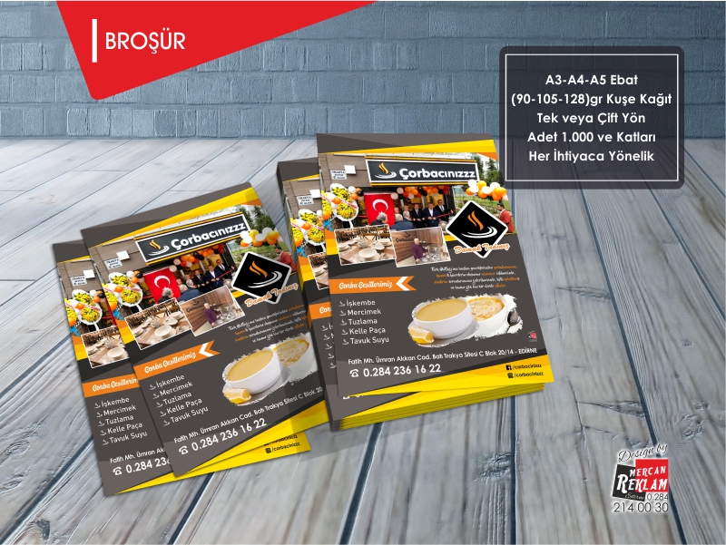 Broşür & El İlanı